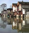 Houses on the Loiret